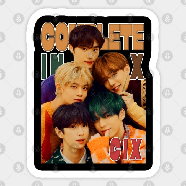 CIX KPOP BOOTLEG Sticker by Vinsgraphic 